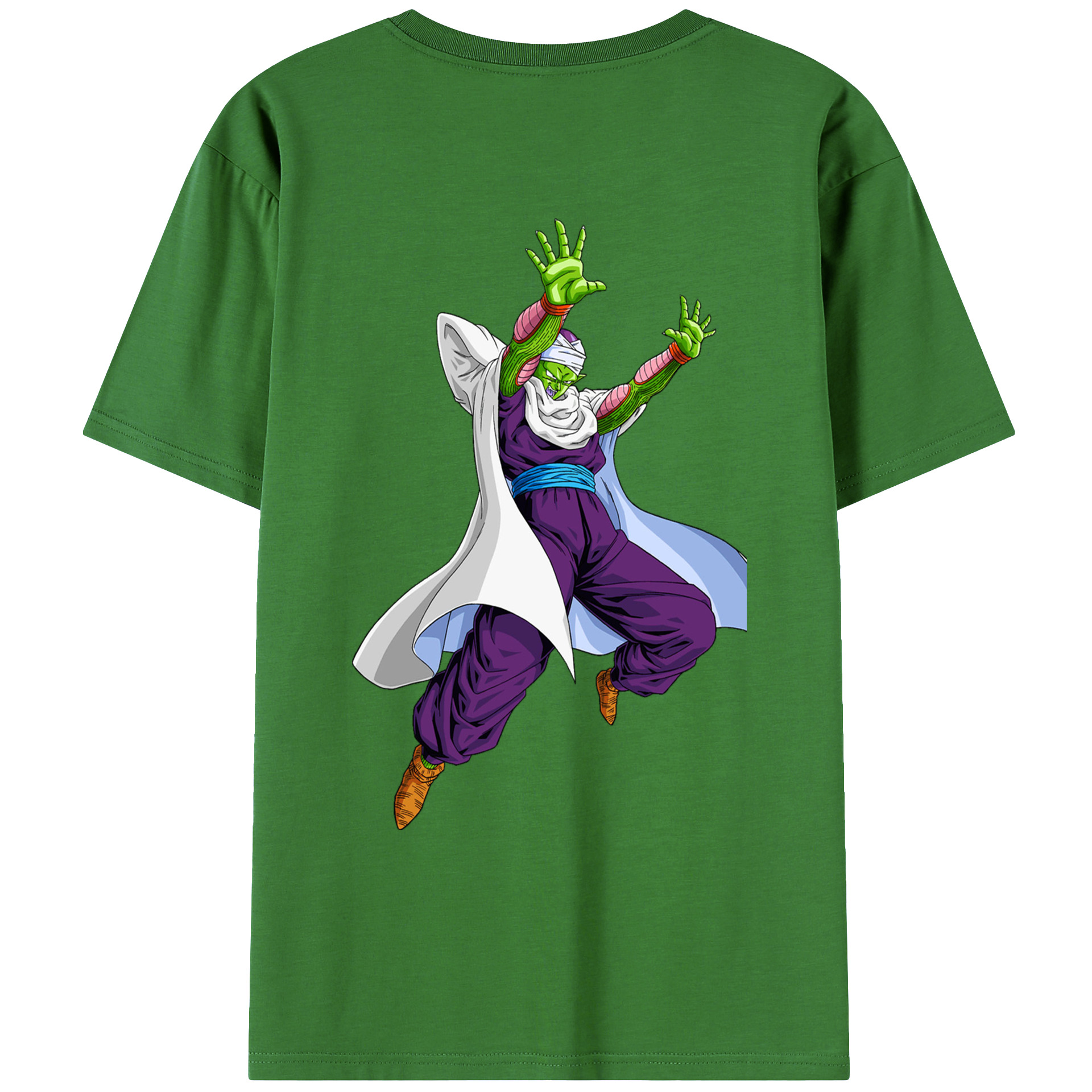 （画像用） ドラゴンボール ピッコロ DRAGON BALL Piccolo レディース半袖Tシャツ(バックプリント)